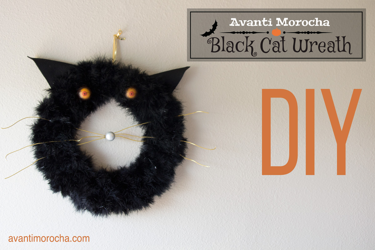 Résultat de recherche d'images pour "diy halloween black cat"