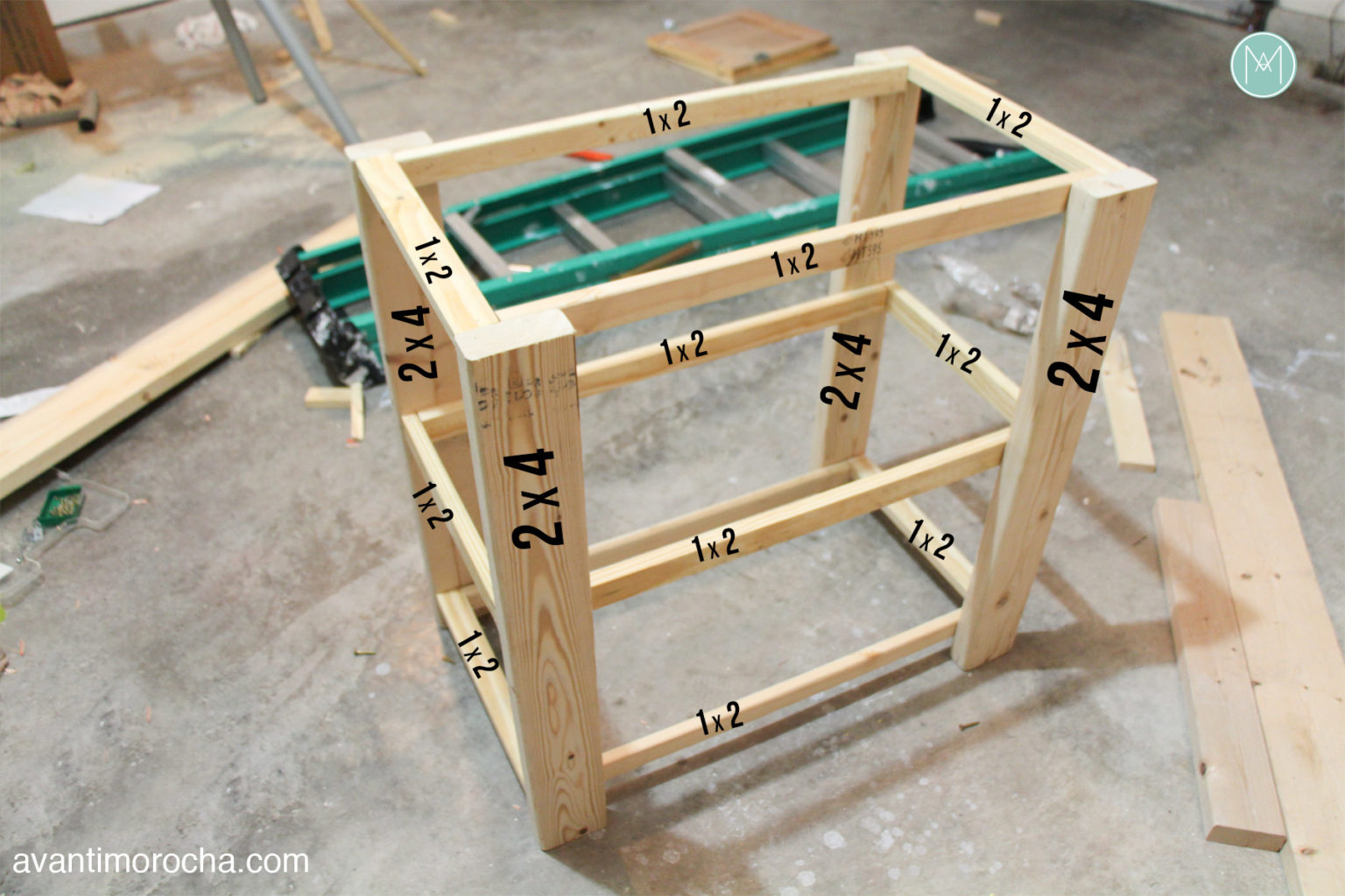 DIY Rustic Bathroom Vanity – Avanti Morocha