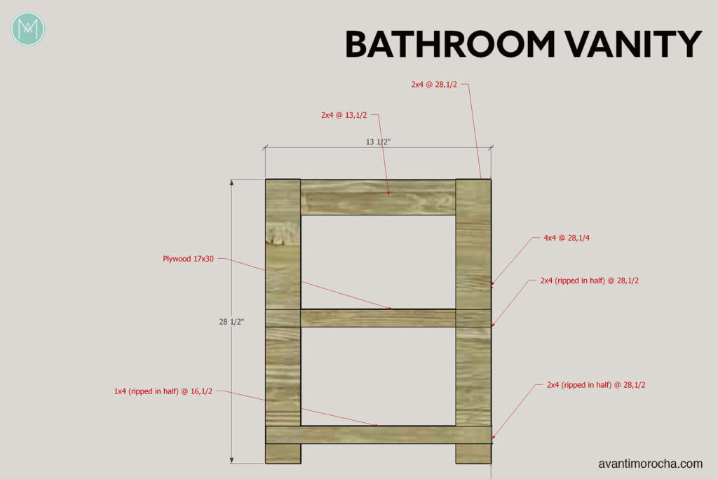 DIY Industrial Bathroom Vanity Avanti Morocha