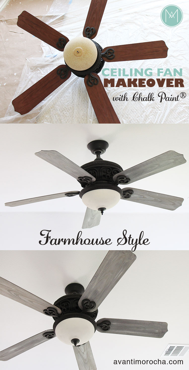 DIY Ceiling Fan Makeover | Actualizacion Ventilador ...