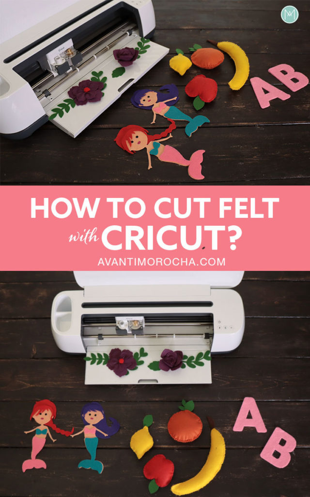 Cricut How to Cut Felt Cortar Fieltro Avanti Morocha