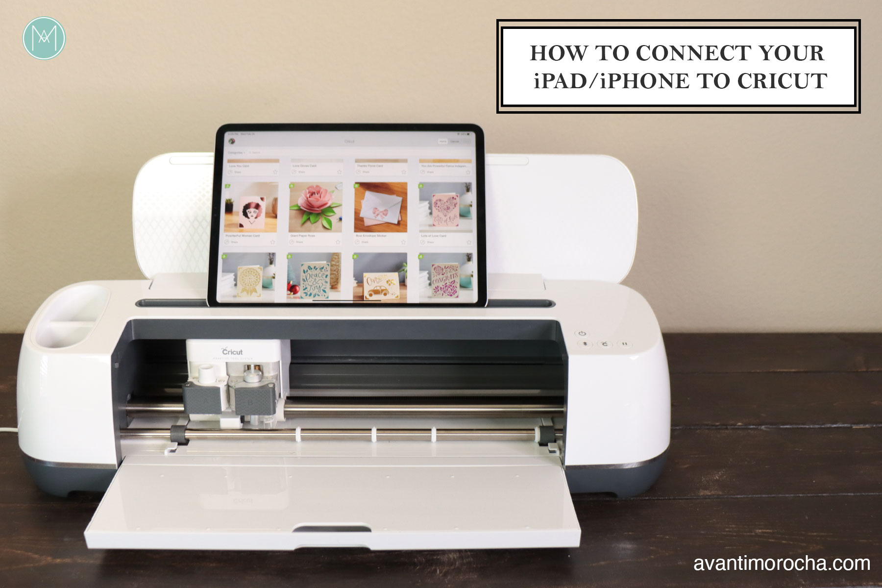 Connect cricut to ipad