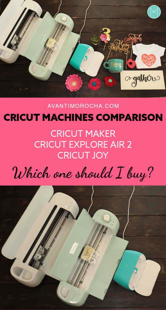 Cricut Machines Comparison| Cricut Maker vs Cricut Explore Air 2 and